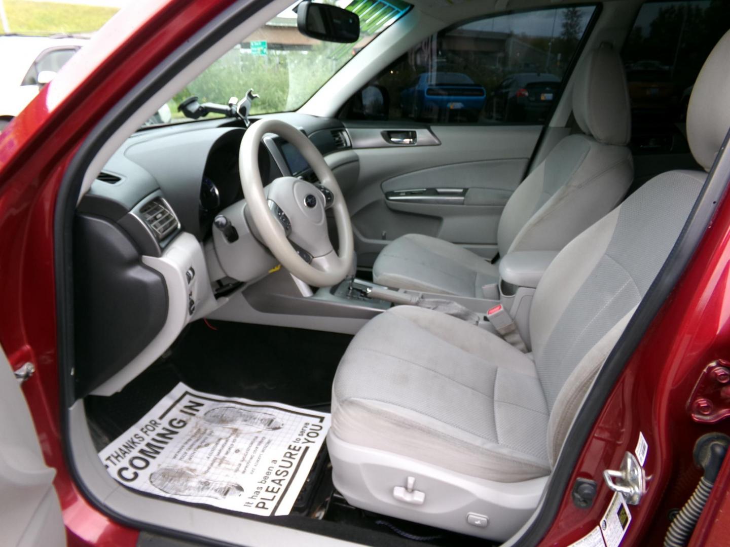 2011 Red Subaru Forester 2.5X Premium (JF2SHADC1BH) with an 2.5L H4 SOHC 16V engine, Automatic transmission, located at 2630 Philips Field Rd., Fairbanks, AK, 99709, (907) 458-0593, 64.848068, -147.780609 - Photo#4