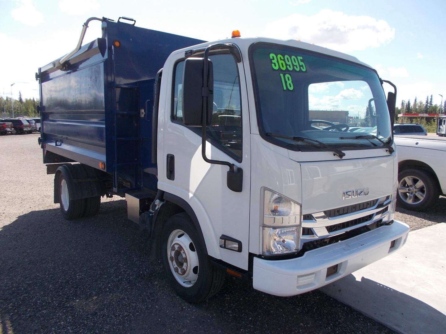 2018 White Isuzu NPR-HD - (54DC4W1B9JS) , located at 2630 Philips Field Rd., Fairbanks, AK, 99709, (907) 458-0593, 64.848068, -147.780609 - Photo#0