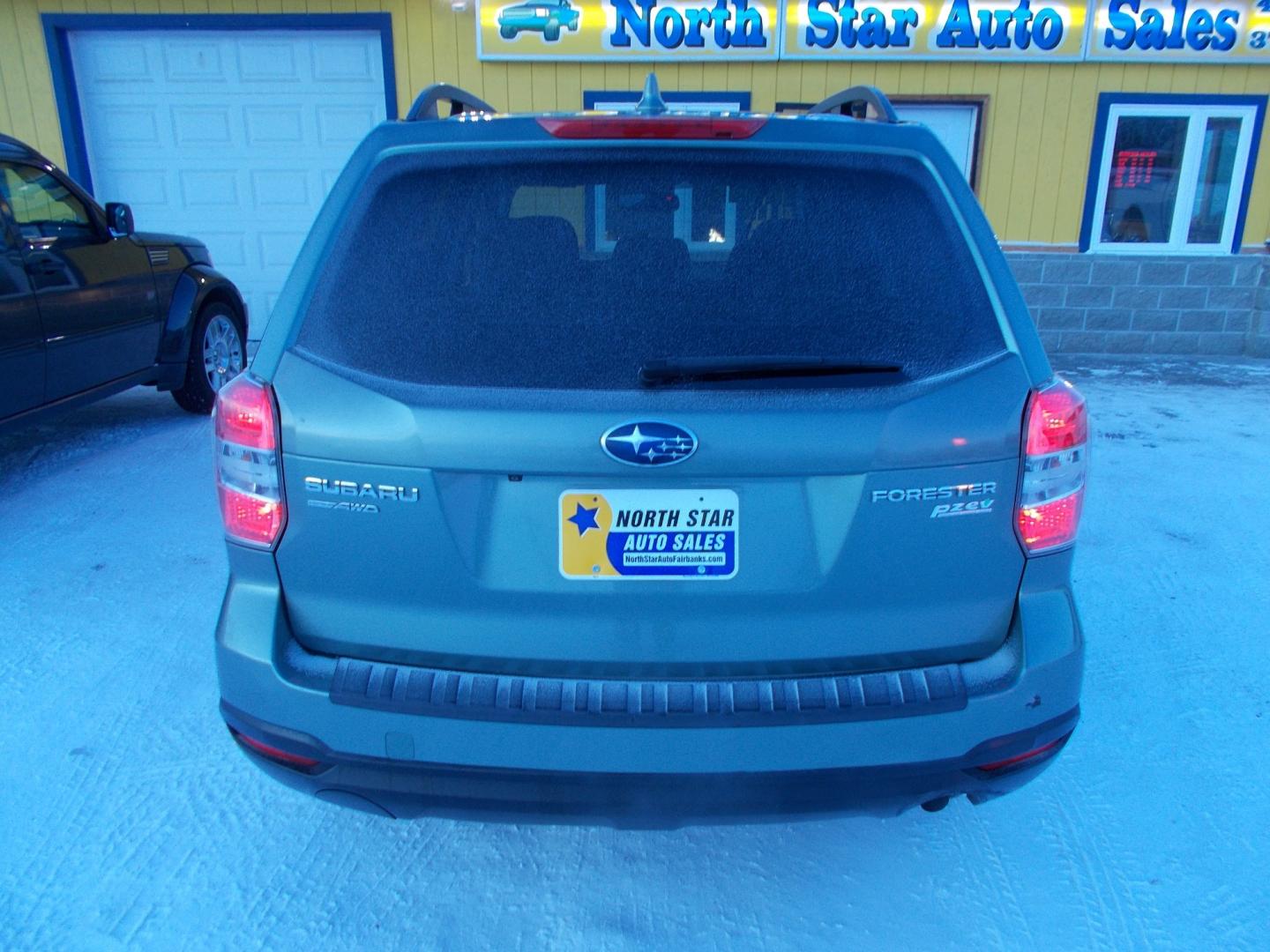 2016 Blue Subaru Forester 2.5i Premium PZEV CVT (JF2SJADC1GH) with an 2.5L H4 SOHC 16V engine, CVT transmission, located at 2630 Philips Field Rd., Fairbanks, AK, 99709, (907) 458-0593, 64.848068, -147.780609 - Photo#3