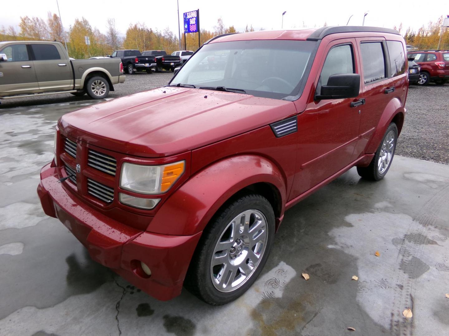 2008 Maroon Dodge Nitro R/T 4WD (1D8GU58668W) with an 4.0L V6 SOHC 24V engine, 5-Speed Automatic Overdrive transmission, located at 2630 Philips Field Rd., Fairbanks, AK, 99709, (907) 458-0593, 64.848068, -147.780609 - Photo#0