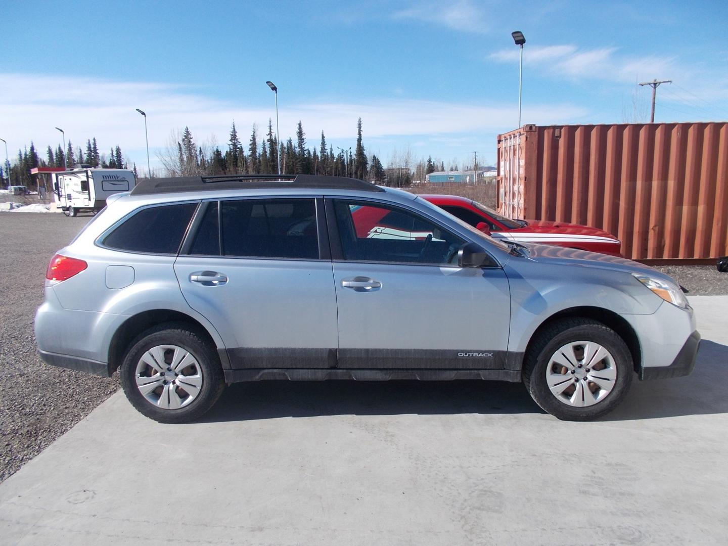 2014 Silver Subaru Outback 2.5i (4S4BRBACXE1) with an 2.5L H4 DOHC 16V engine, located at 2630 Philips Field Rd., Fairbanks, AK, 99709, (907) 458-0593, 64.848068, -147.780609 - Photo#2