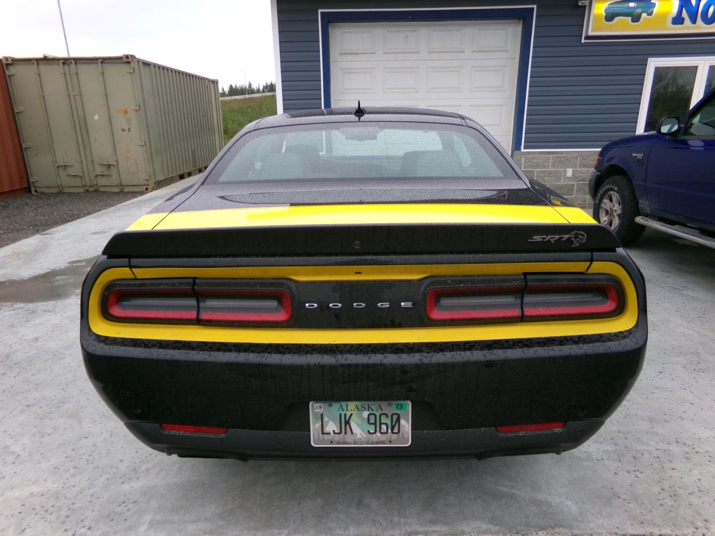 2020 Black /Black Dodge Challenger SRT Hellcat (2C3CDZC92LH) with an 6.2L V8 OHV 16V SUPERCHARGED engine, 8A transmission, located at 2630 Philips Field Rd., Fairbanks, AK, 99709, (907) 458-0593, 64.848068, -147.780609 - Photo#2