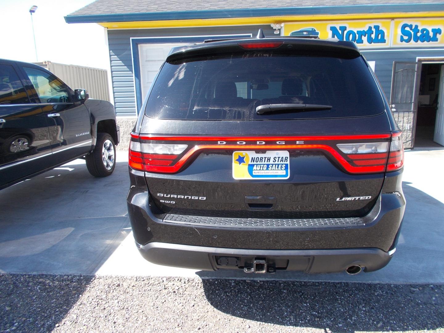 2014 Blue /Black Dodge Durango Limited AWD (1C4RDJDG3EC) with an 3.6L V6 DOHC 24V engine, 8-Speed Automatic transmission, located at 2630 Philips Field Rd., Fairbanks, AK, 99709, (907) 458-0593, 64.848068, -147.780609 - Photo#3