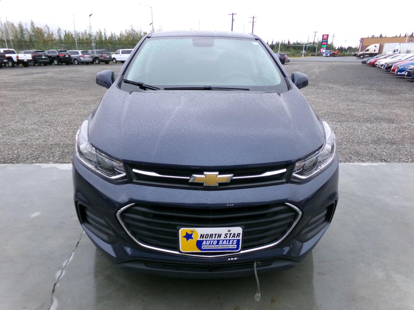 2019 Blue Chevrolet Trax LS AWD (3GNCJNSB2KL) with an 1.4L L4 DOHC 16V engine, 6A transmission, located at 2630 Philips Field Rd., Fairbanks, AK, 99709, (907) 458-0593, 64.848068, -147.780609 - Photo#1