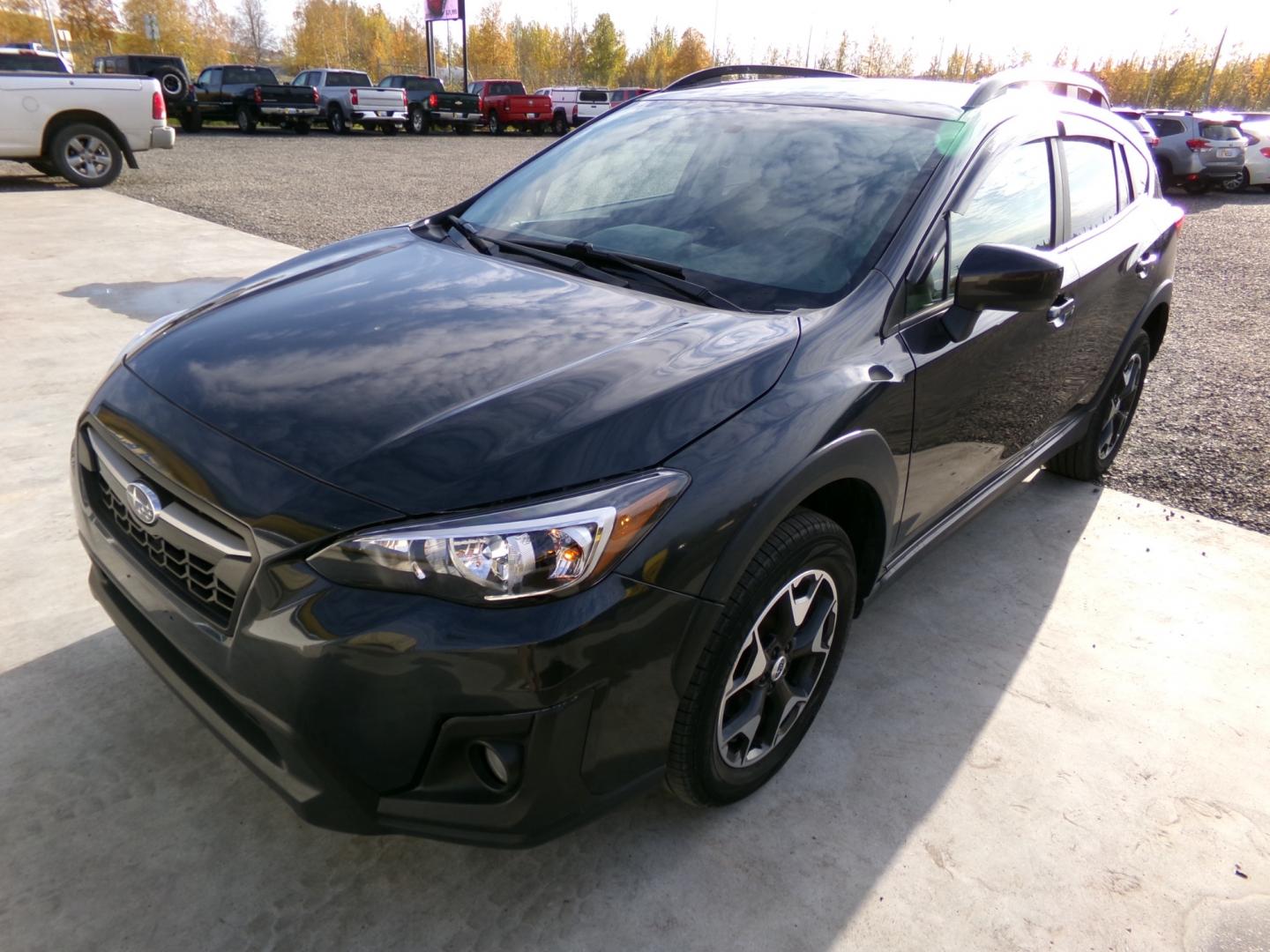 2018 Grey Subaru Crosstrek 2.0i Premium 6M (JF2GTABC4JH) with an 2.0L L4 DOHC 16V engine, 6M transmission, located at 2630 Philips Field Rd., Fairbanks, AK, 99709, (907) 458-0593, 64.848068, -147.780609 - Photo#0