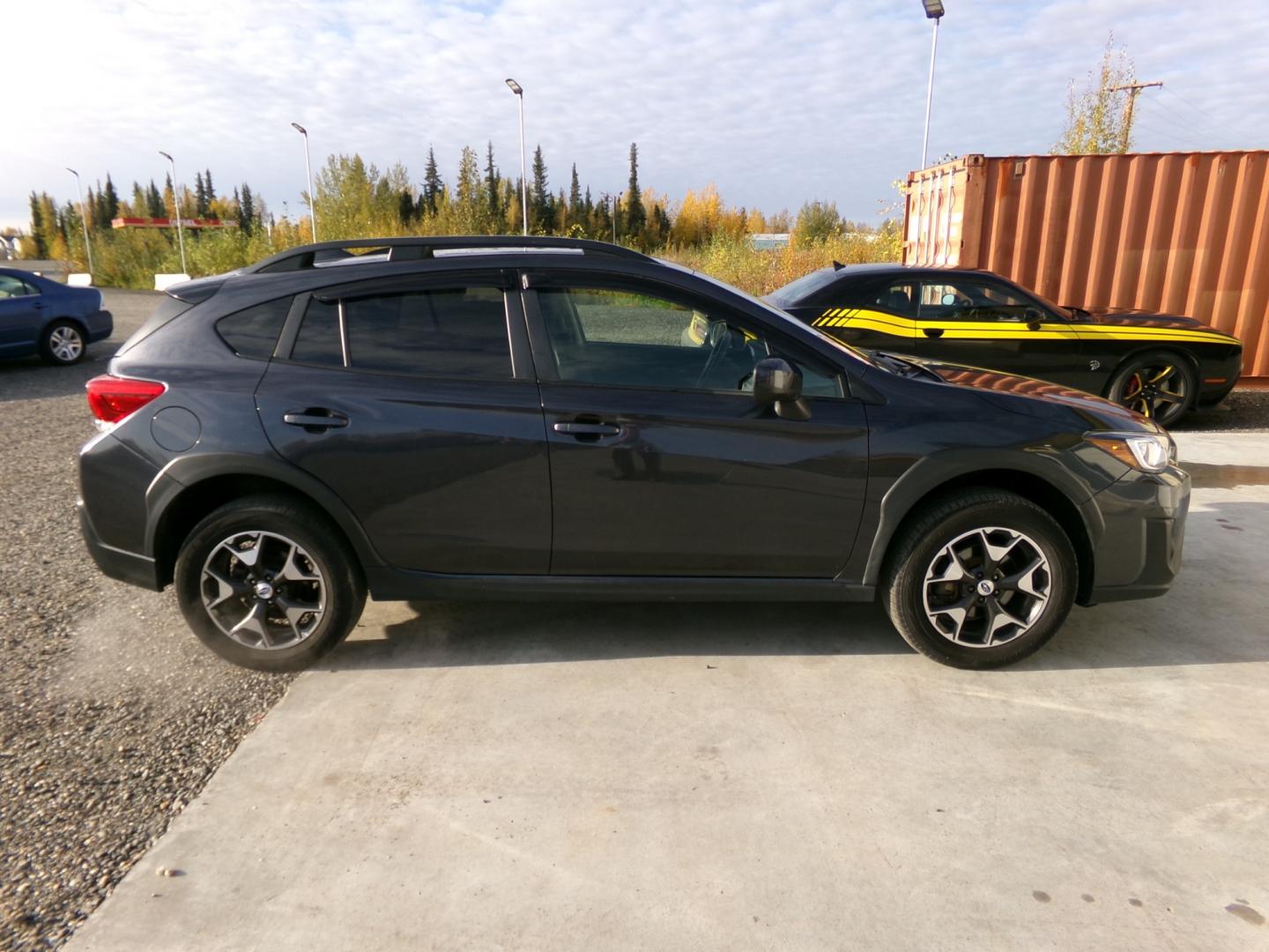 2018 Grey Subaru Crosstrek 2.0i Premium 6M (JF2GTABC4JH) with an 2.0L L4 DOHC 16V engine, 6M transmission, located at 2630 Philips Field Rd., Fairbanks, AK, 99709, (907) 458-0593, 64.848068, -147.780609 - Photo#2