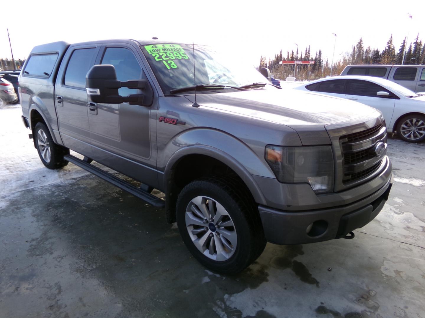 2013 Grey Ford F-150 XLT SuperCrew 6.5-ft. Bed 4WD (1FTFW1ET9DF) with an 3.5L V6 TURBO engine, 6-Speed Automatic transmission, located at 2630 Philips Field Rd., Fairbanks, AK, 99709, (907) 458-0593, 64.848068, -147.780609 - Photo#0