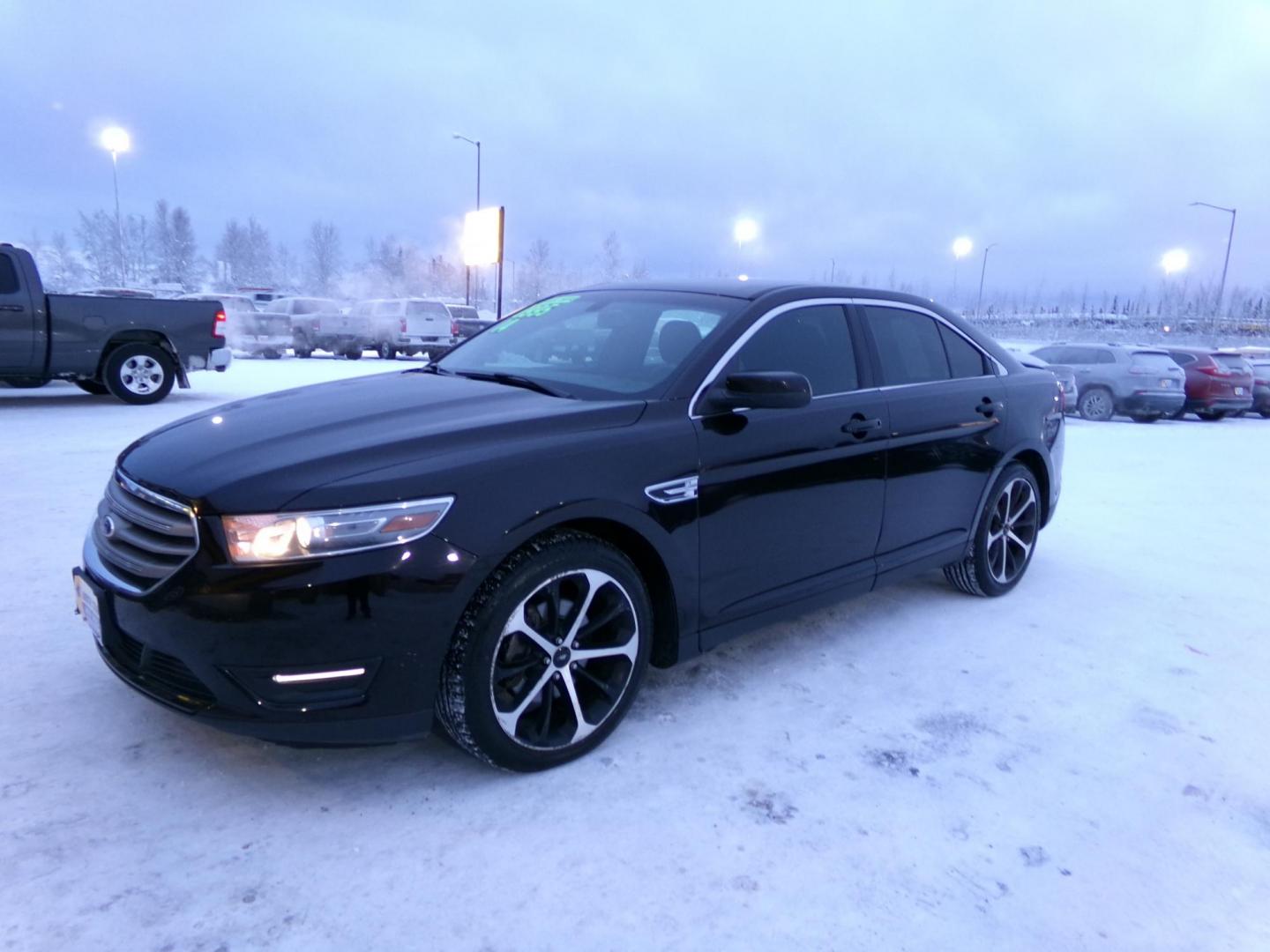 2014 Brown /Black Ford Taurus SEL (1FAHP2H85EG) with an 3.5L V6 DOHC 24V engine, 6-Speed Automatic transmission, located at 2630 Philips Field Rd., Fairbanks, AK, 99709, (907) 458-0593, 64.848068, -147.780609 - Photo#0