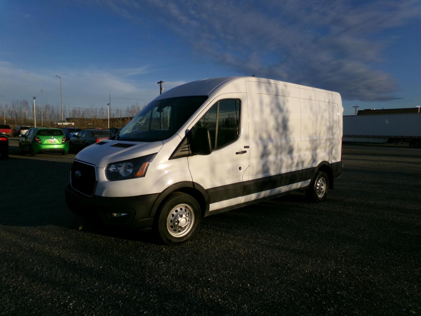 2021 White Ford Transit (1FTBR2C85MK) , located at 2630 Philips Field Rd., Fairbanks, AK, 99709, (907) 458-0593, 64.848068, -147.780609 - Photo#0