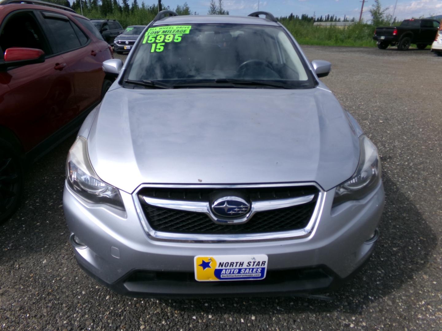 2015 Silver /Black Subaru XV Crosstrek 2.0 Limited (JF2GPBPC6FH) with an 2.0L L4 DOHC 16V engine, Continuously Variable Transmission transmission, located at 2630 Philips Field Rd., Fairbanks, AK, 99709, (907) 458-0593, 64.848068, -147.780609 - Photo#1