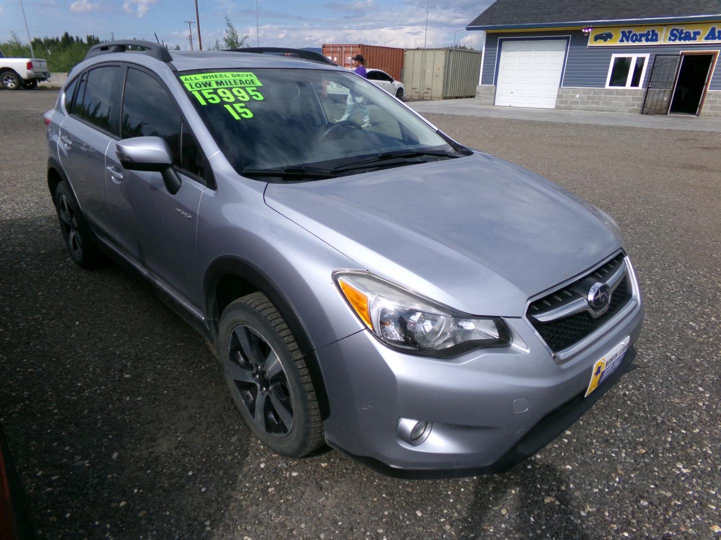 2015 Silver /Black Subaru XV Crosstrek 2.0 Limited (JF2GPBPC6FH) with an 2.0L L4 DOHC 16V engine, Continuously Variable Transmission transmission, located at 2630 Philips Field Rd., Fairbanks, AK, 99709, (907) 458-0593, 64.848068, -147.780609 - Photo#0