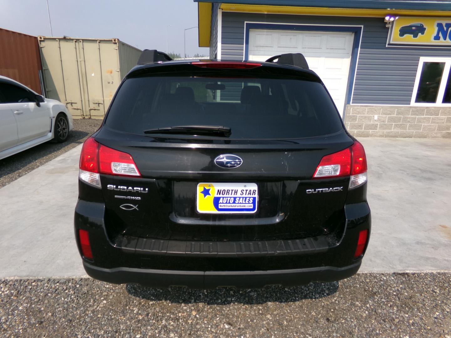 2012 Black Subaru Outback 2.5i Premium (4S4BRCGC2C3) with an 2.5L H4 DOHC 16V engine, located at 2630 Philips Field Rd., Fairbanks, AK, 99709, (907) 458-0593, 64.848068, -147.780609 - Photo#3