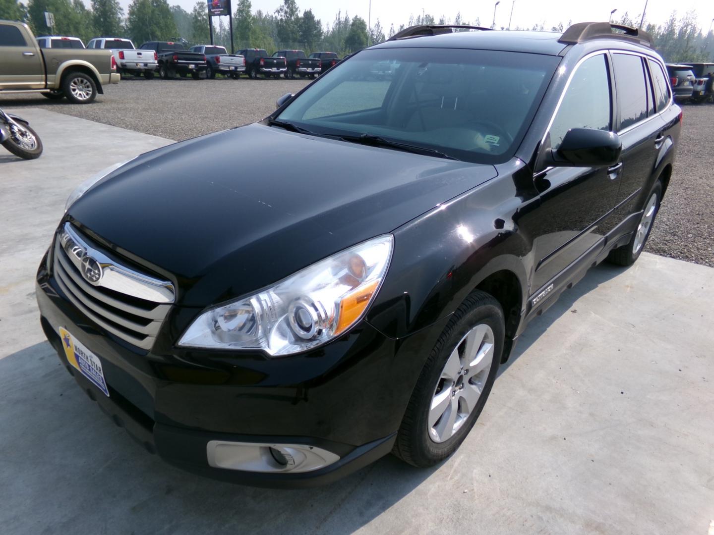 2012 Black Subaru Outback 2.5i Premium (4S4BRCGC2C3) with an 2.5L H4 DOHC 16V engine, located at 2630 Philips Field Rd., Fairbanks, AK, 99709, (907) 458-0593, 64.848068, -147.780609 - Photo#0