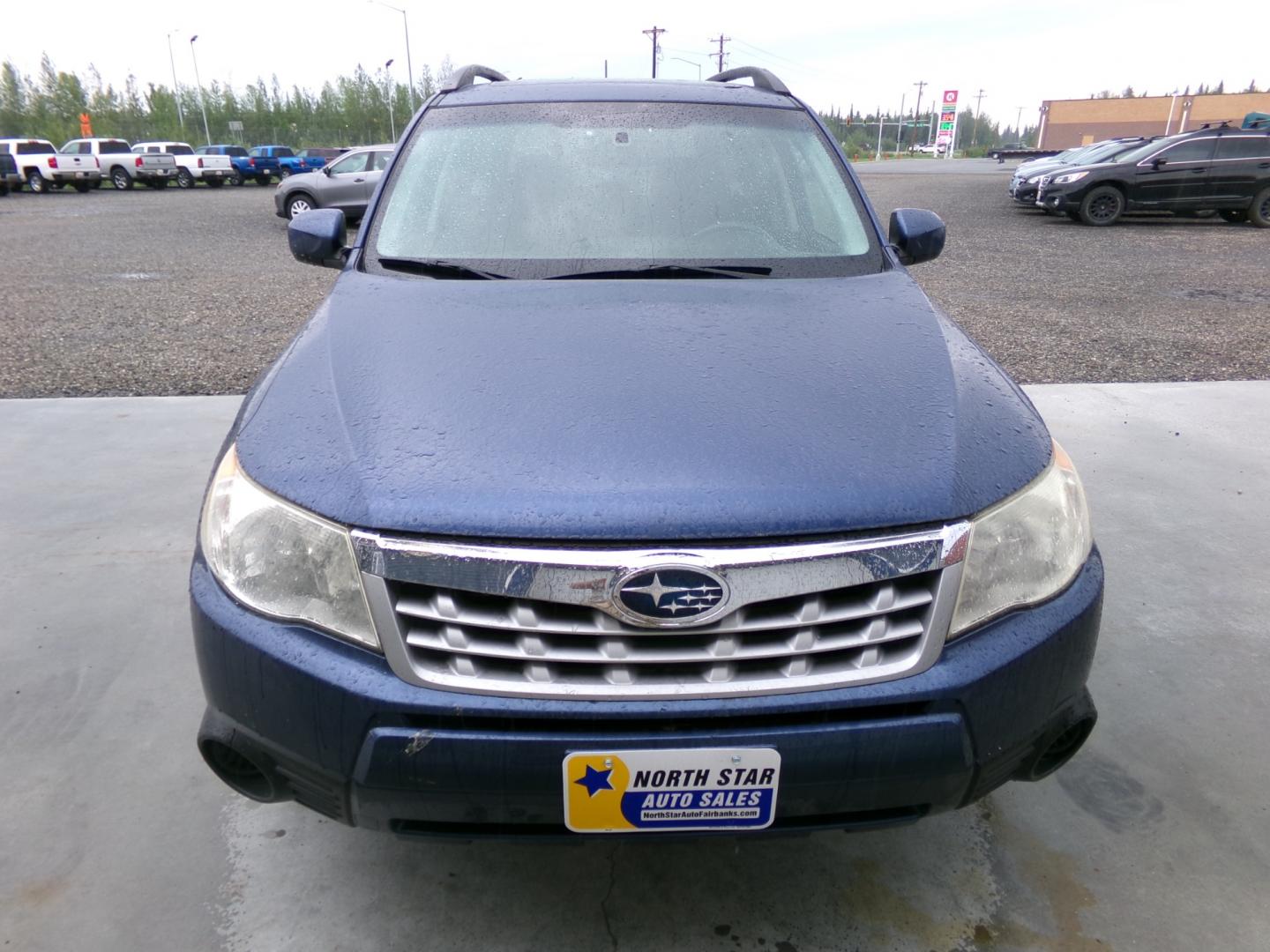 2011 Blue /Black Subaru Forester (JF2SHACC2BH) , located at 2630 Philips Field Rd., Fairbanks, AK, 99709, (907) 458-0593, 64.848068, -147.780609 - Photo#1