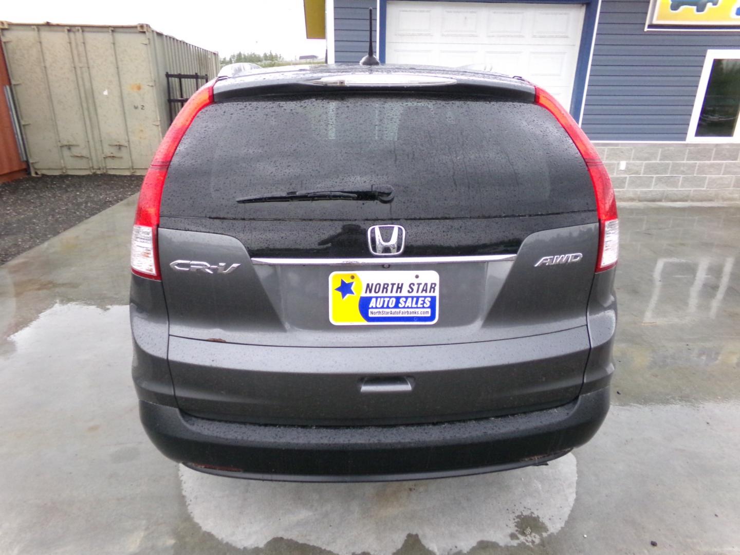 2014 Grey Honda CR-V EX-L 4WD 5-Speed AT (5J6RM4H71EL) with an 2.4L L4 DOHC 16V engine, 5-Speed Automatic transmission, located at 2630 Philips Field Rd., Fairbanks, AK, 99709, (907) 458-0593, 64.848068, -147.780609 - Photo#3