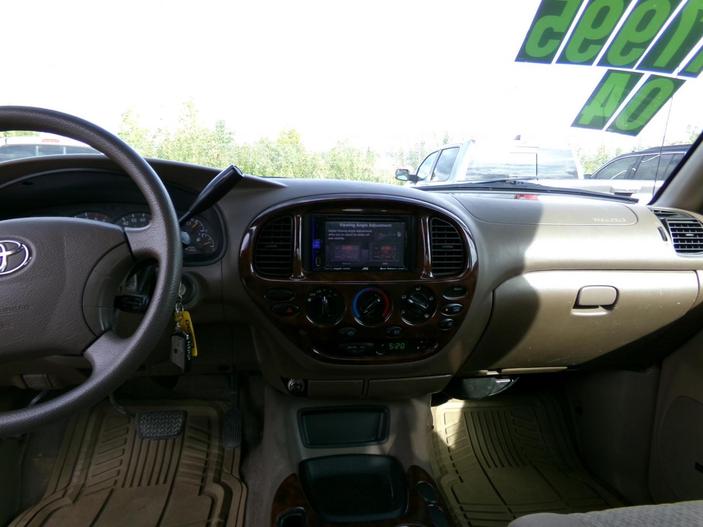 2004 Red Toyota Tundra SR5 Double Cab 4WD (5TBDT44184S) with an 4.7L V8 DOHC 32V engine, 4-Speed Automatic Overdrive transmission, located at 2630 Philips Field Rd., Fairbanks, AK, 99709, (907) 458-0593, 64.848068, -147.780609 - Photo#5