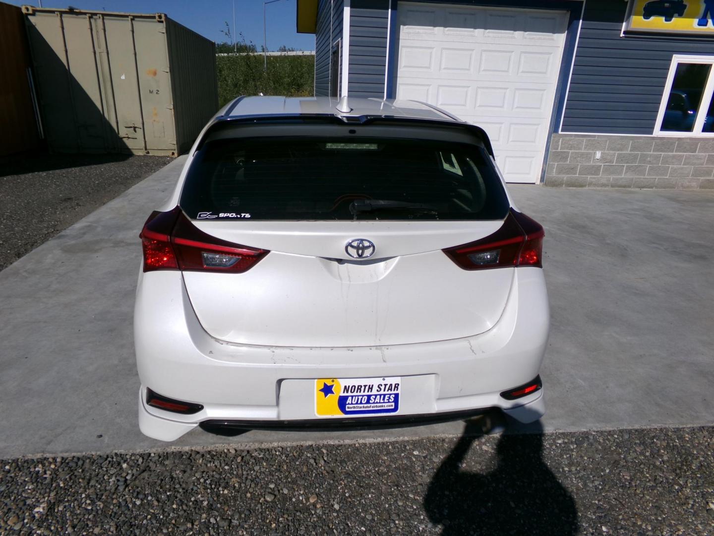 2017 White Scion iM 6M (JTNKARJE9HJ) with an 1.8L L4 DOHC 16V engine, 6M transmission, located at 2630 Philips Field Rd., Fairbanks, AK, 99709, (907) 458-0593, 64.848068, -147.780609 - Photo#2