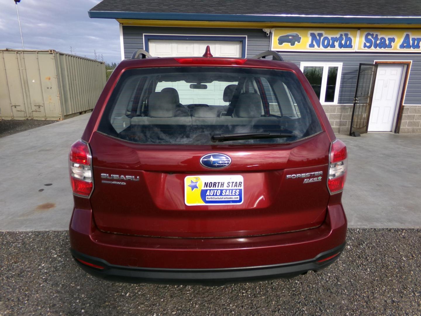 2016 Red Subaru Forester 2.5i Premium (JF2SJABC8GH) with an 2.5L H4 SOHC 16V engine, 6-Speed Automatic transmission, located at 2630 Philips Field Rd., Fairbanks, AK, 99709, (907) 458-0593, 64.848068, -147.780609 - Photo#3