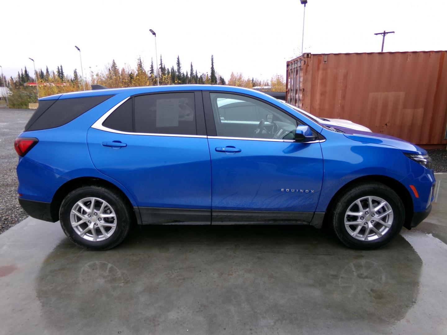 2024 Blue Chevrolet Equinox LT AWD (3GNAXUEG9RS) with an 1.5L L4 DOHC 16V TURBO engine, 6A transmission, located at 2630 Philips Field Rd., Fairbanks, AK, 99709, (907) 458-0593, 64.848068, -147.780609 - Photo#2