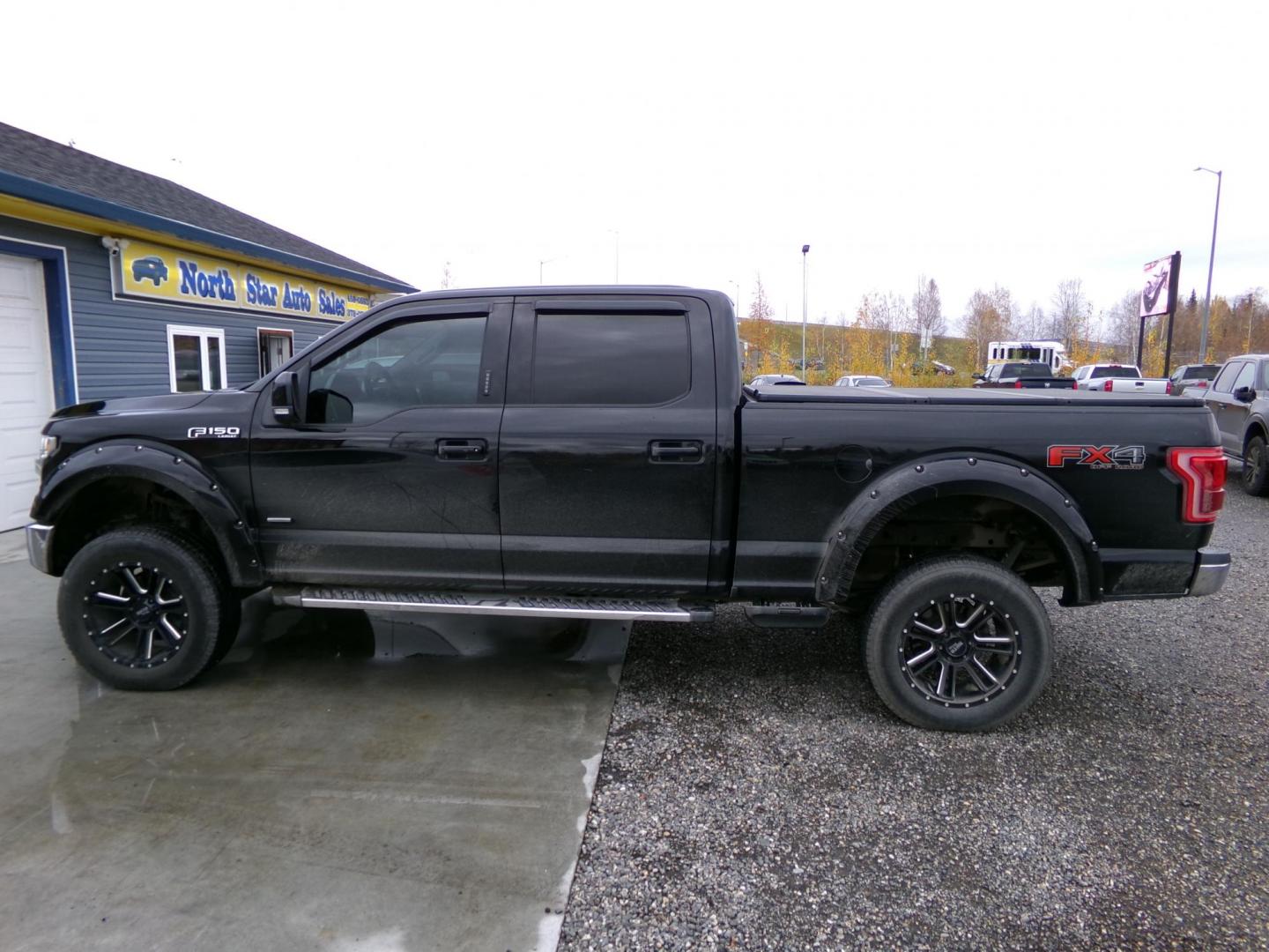 2016 Black Ford F-150 XL SuperCrew 6.5-ft. Bed 4WD (1FTFW1EG0GK) with an 3.5 V6 engine, 6A transmission, located at 2630 Philips Field Rd., Fairbanks, AK, 99709, (907) 458-0593, 64.848068, -147.780609 - Photo#2