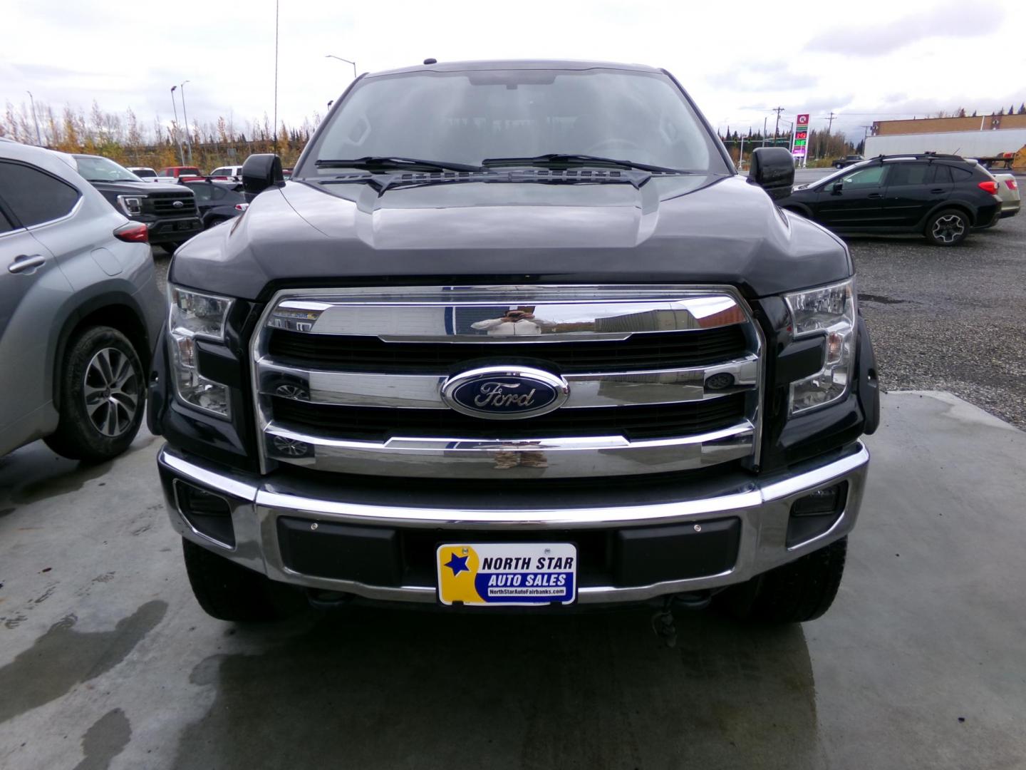 2016 Black Ford F-150 XL SuperCrew 6.5-ft. Bed 4WD (1FTFW1EG0GK) with an 3.5 V6 engine, 6A transmission, located at 2630 Philips Field Rd., Fairbanks, AK, 99709, (907) 458-0593, 64.848068, -147.780609 - Photo#1