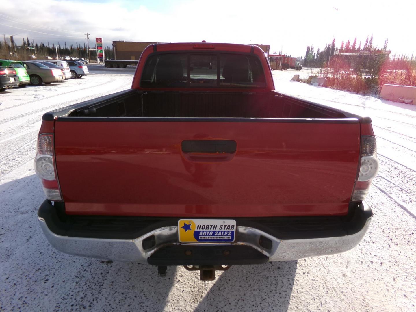 2010 Red Toyota Tacoma Access Cab V6 4WD (5TEUU4EN4AZ) with an 4.0L V6 DOHC 24V engine, Automatic transmission, located at 2630 Philips Field Rd., Fairbanks, AK, 99709, (907) 458-0593, 64.848068, -147.780609 - Photo#3