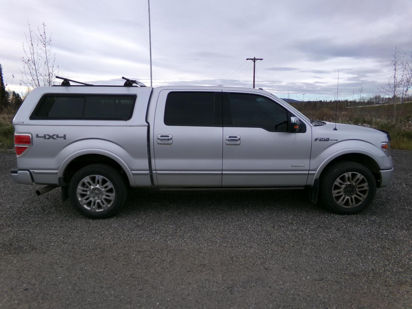 2013 Silver /Black Ford F-150 Platinum SuperCrew 6.5-ft. Bed 4WD (1FTFW1ET3DF) with an 3.5L V6 TURBO engine, 6-Speed Automatic transmission, located at 2630 Philips Field Rd., Fairbanks, AK, 99709, (907) 458-0593, 64.848068, -147.780609 - Photo#2