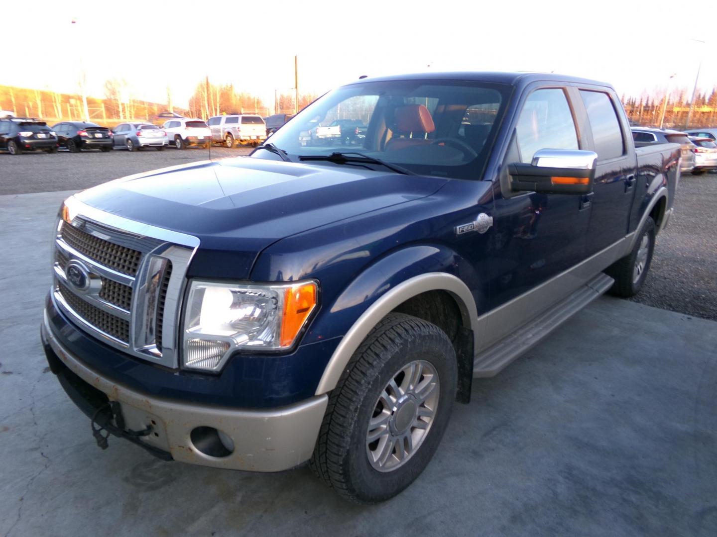 2009 Blue Ford F-150 FX4 SuperCrew 5.5-ft. Bed 4WD (1FTPW14V69K) with an 5.4L V8 SOHC 24V FFV engine, 4-Speed Automatic transmission, located at 2630 Philips Field Rd., Fairbanks, AK, 99709, (907) 458-0593, 64.848068, -147.780609 - Photo#0