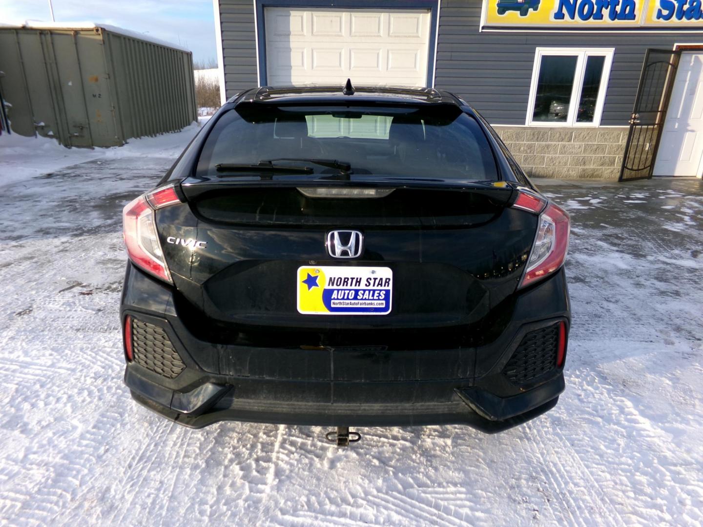 2017 Black /Black Honda Civic LX CVT (SHHFK7H2XHU) with an 2.0L L4 DOHC 16V TURBO engine, CVT transmission, located at 2630 Philips Field Rd., Fairbanks, AK, 99709, (907) 458-0593, 64.848068, -147.780609 - Photo#3