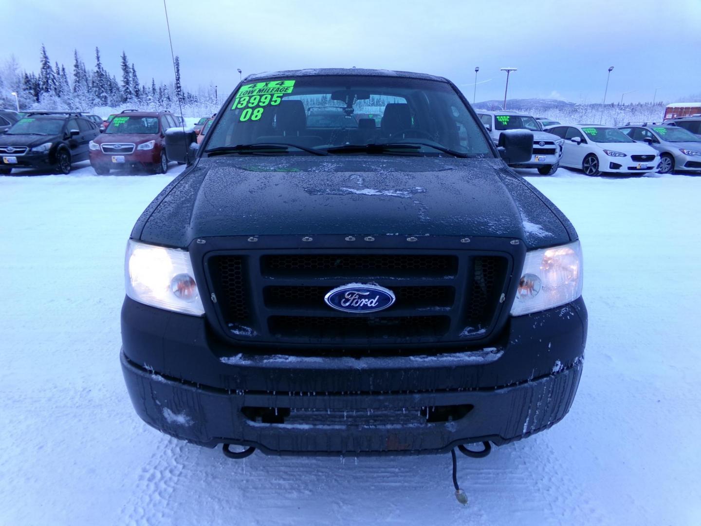 2008 Green /Tan Ford F-150 FX4 SuperCrew (1FTRW14W68K) with an 4.6L V8 SOHC 16V engine, 4-Speed Automatic Overdrive transmission, located at 2630 Philips Field Rd., Fairbanks, AK, 99709, (907) 458-0593, 64.848068, -147.780609 - Photo#1