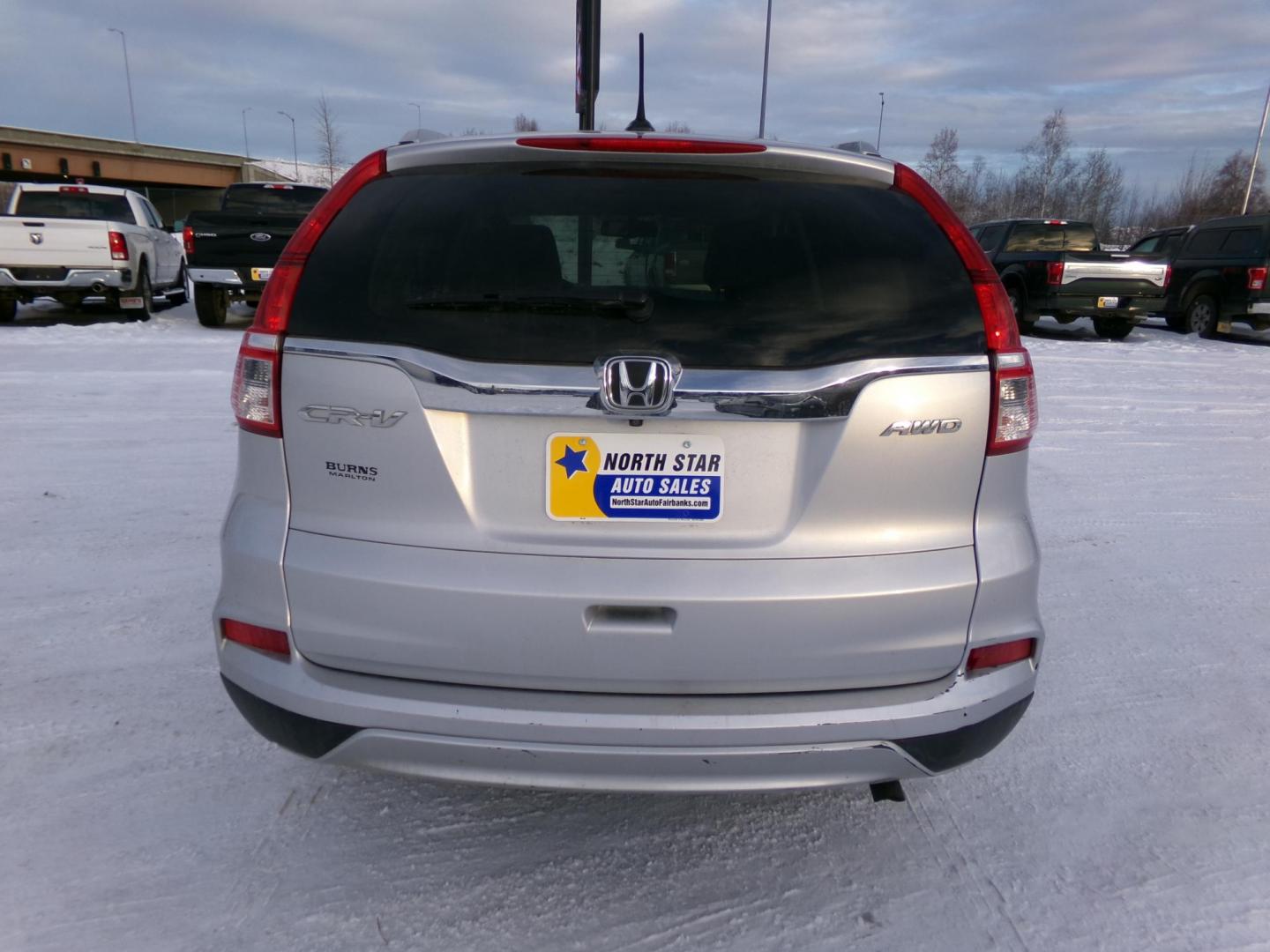 2018 Orange Honda CR-V EX-L AWD (2HKRW2H88JH) with an 2.4L L4 DOHC 16V engine, CVT transmission, located at 2630 Philips Field Rd., Fairbanks, AK, 99709, (907) 458-0593, 64.848068, -147.780609 - Photo#3