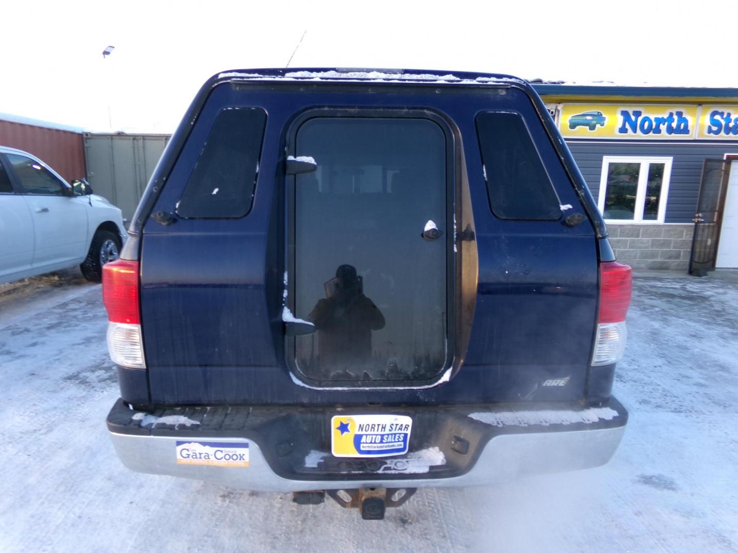 2010 Blue Toyota Tundra Tundra-Grade Double Cab 4.6L 4WD (5TFUM5F18AX) with an 4.6L V8 DOHC 32V engine, 5-Speed Aut transmission, located at 2630 Philips Field Rd., Fairbanks, AK, 99709, (907) 458-0593, 64.848068, -147.780609 - Photo#3