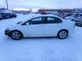 2009 White /Black Honda Civic LX-S Sedan 5-Speed AT (19XFA16659E) with an 1.8L L4 SOHC 16V engine, 5-Speed Automatic transmission, located at 2630 Philips Field Rd., Fairbanks, AK, 99709, (907) 458-0593, 64.848068, -147.780609 - Photo#2