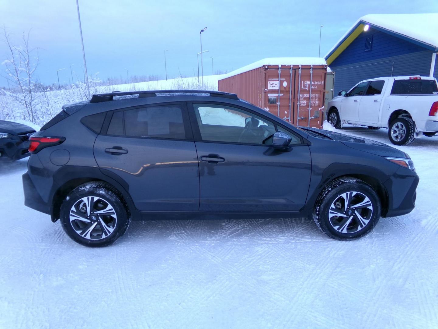 2024 Grey /Black Subaru Crosstrek 2.0i Premium CVT (JF2GUADC3R8) with an 2.0L L4 DOHC 16V engine, CVT transmission, located at 2630 Philips Field Rd., Fairbanks, AK, 99709, (907) 458-0593, 64.848068, -147.780609 - Photo#2