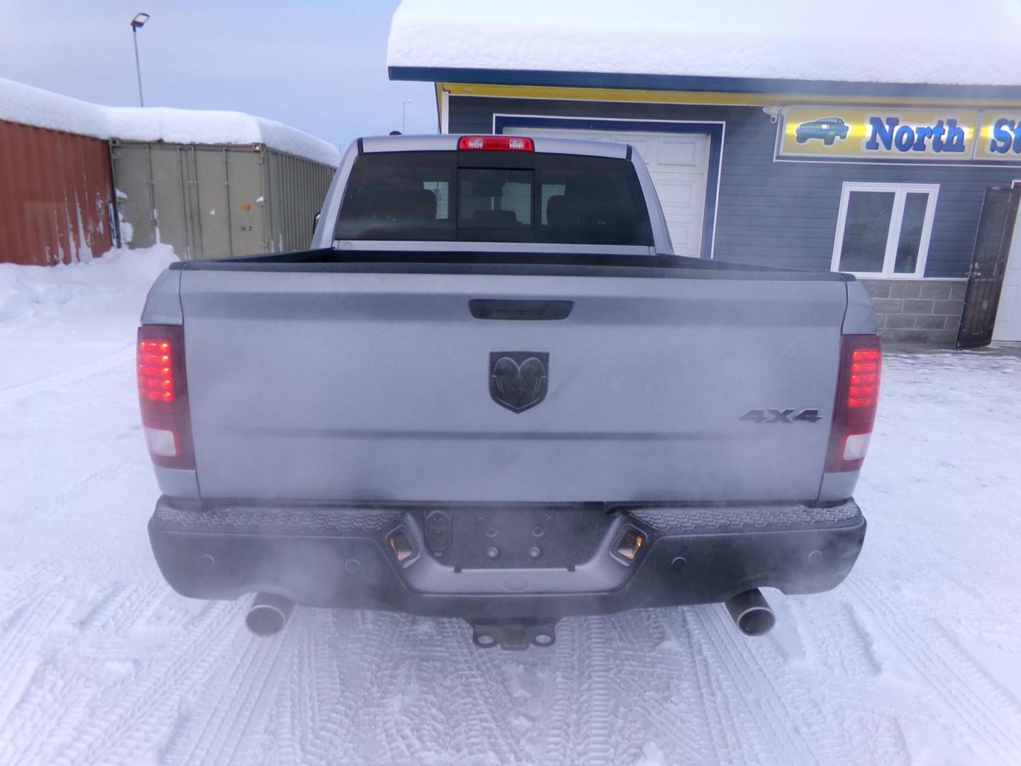 2020 Silver Dodge Ram 1500 Tradesman Crew Cab SWB 4WD (1C6RR7LT1LS) with an 5.7L V8 OHV 16V engine, 8A transmission, located at 2630 Philips Field Rd., Fairbanks, AK, 99709, (907) 458-0593, 64.848068, -147.780609 - Photo#1