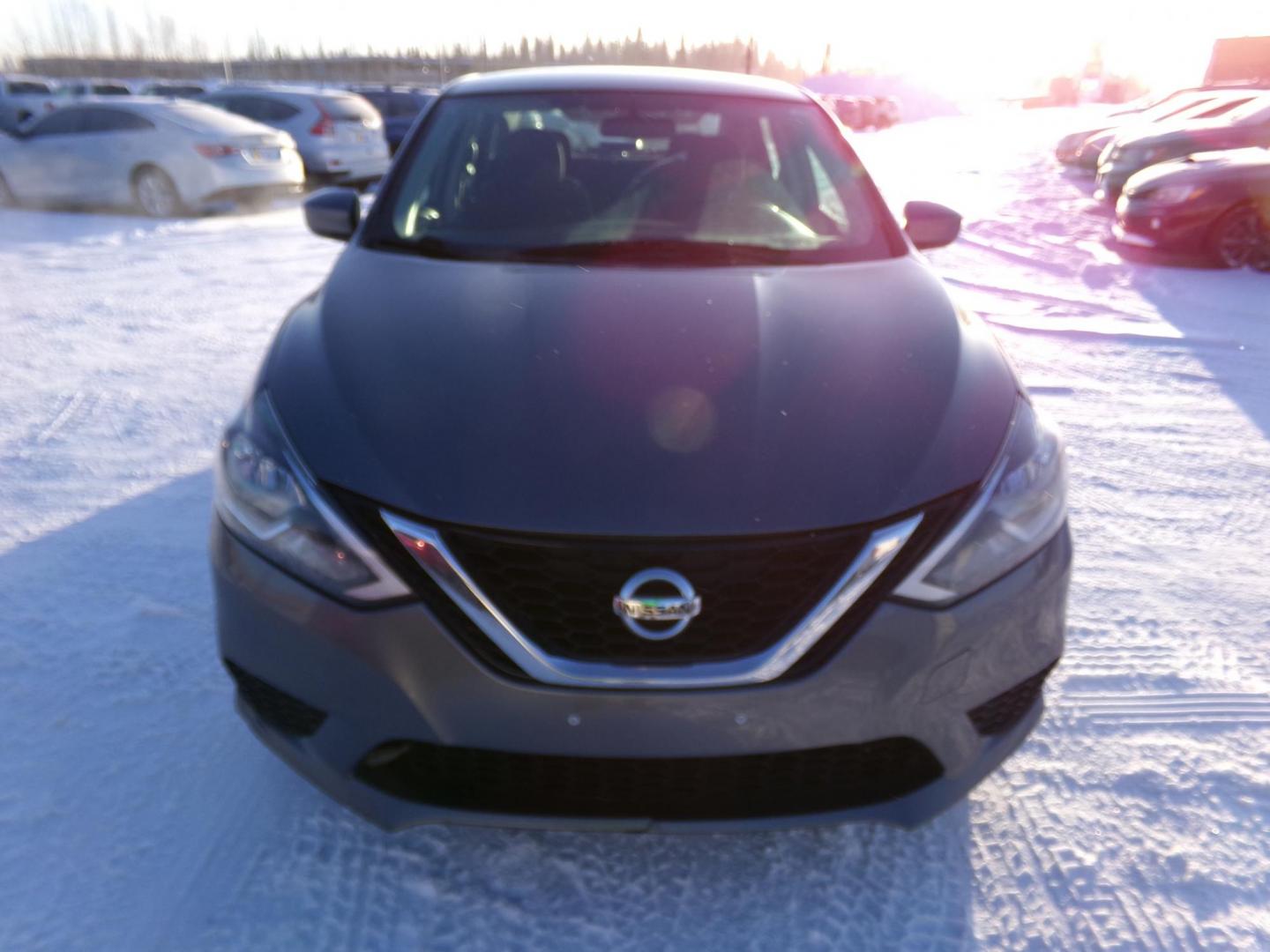 2017 Grey Nissan Sentra S 6MT (3N1AB7AP2HY) with an 1.8L L4 SFI DOHC 16V engine, 6M transmission, located at 2630 Philips Field Rd., Fairbanks, AK, 99709, (907) 458-0593, 64.848068, -147.780609 - Photo#1