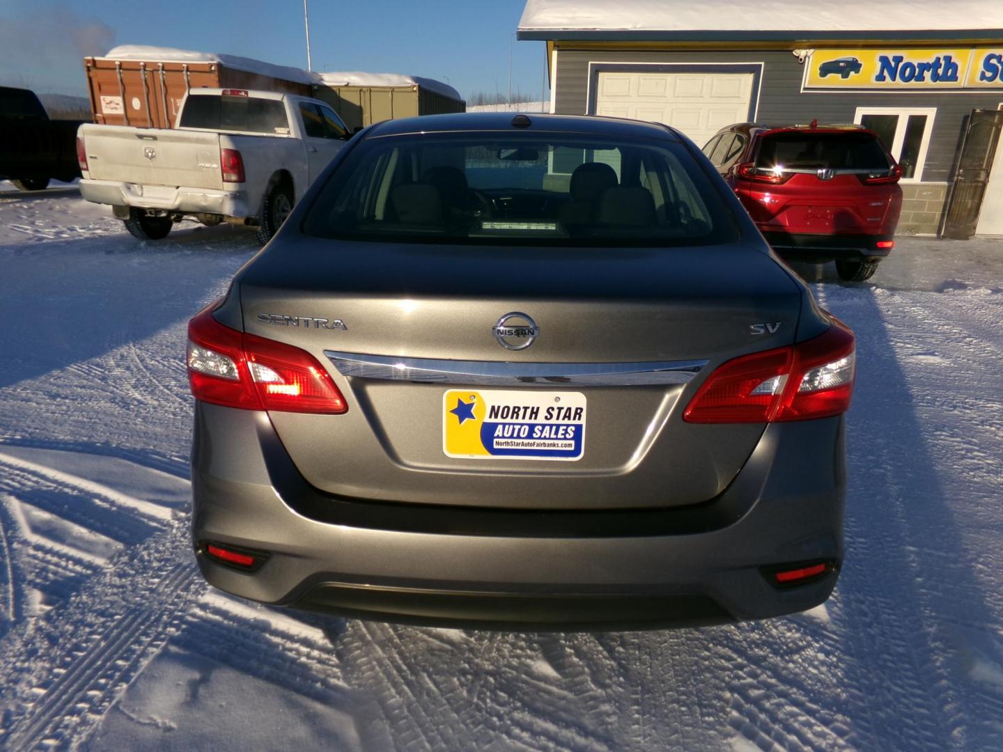 2017 Grey Nissan Sentra S 6MT (3N1AB7AP2HY) with an 1.8L L4 SFI DOHC 16V engine, 6M transmission, located at 2630 Philips Field Rd., Fairbanks, AK, 99709, (907) 458-0593, 64.848068, -147.780609 - Photo#3