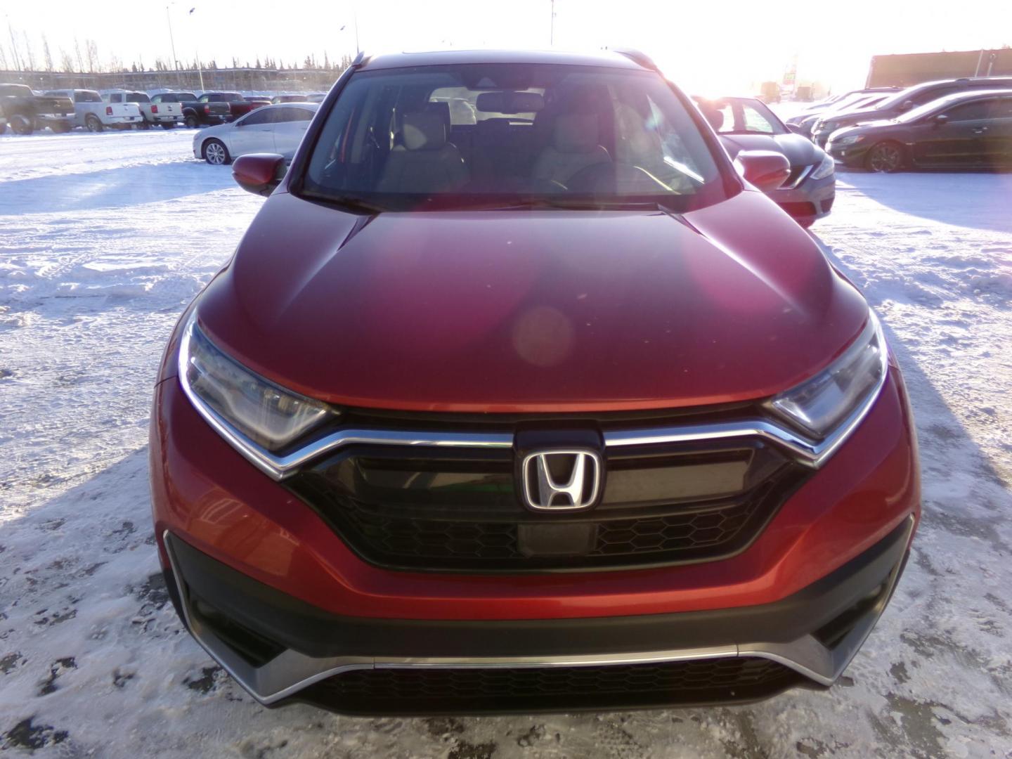 2022 Red Honda CR-V Touring AWD (5J6RW2H91NL) with an 1.5L L4 16V DOHC TURBO engine, CVT transmission, located at 2630 Philips Field Rd., Fairbanks, AK, 99709, (907) 458-0593, 64.848068, -147.780609 - Photo#1