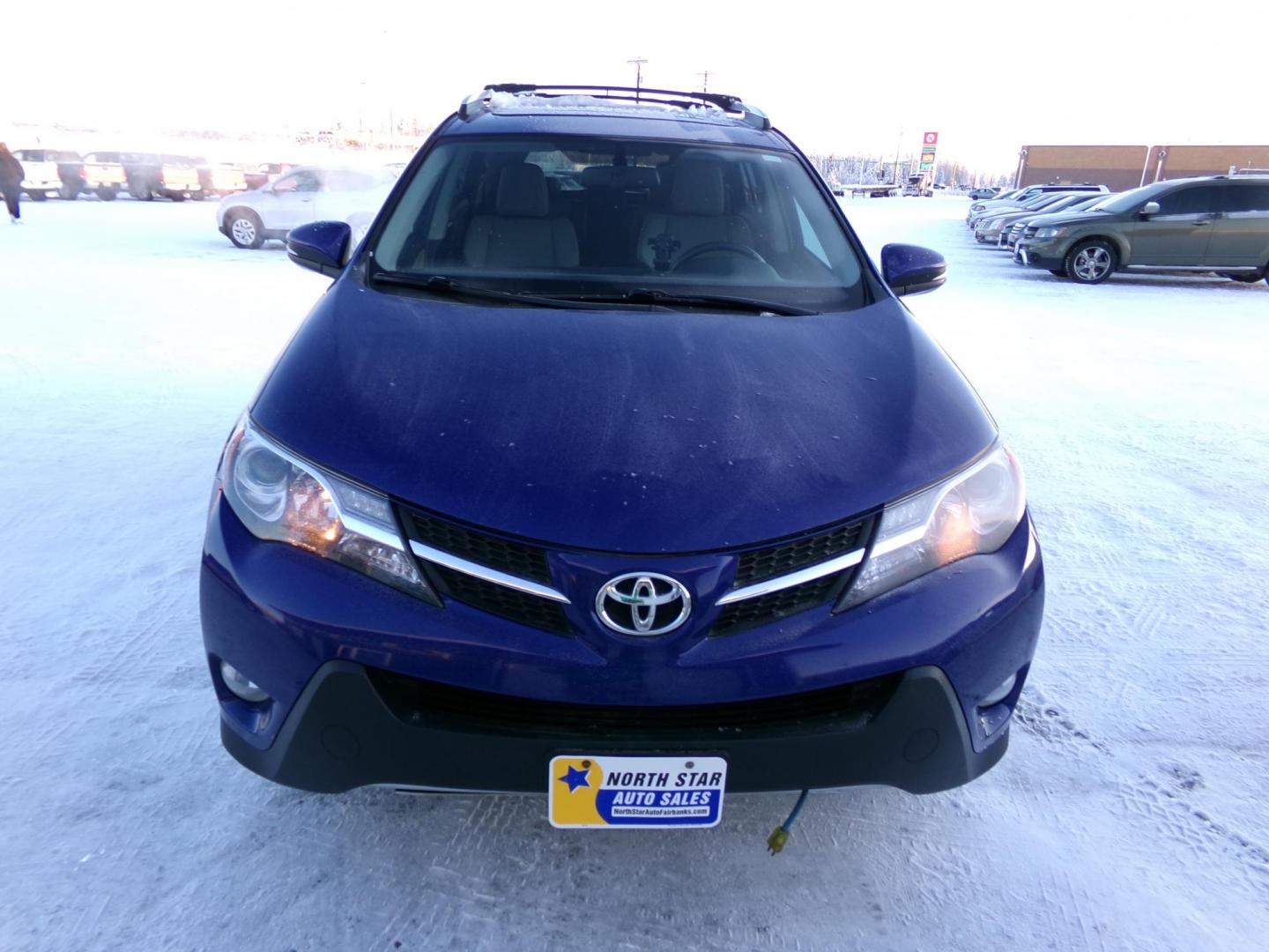 2014 Blue /Black Toyota RAV4 Limited AWD (2T3DFREVXEW) with an 2.5L L4 DOHC 16V engine, 6-Speed Automatic transmission, located at 2630 Philips Field Rd., Fairbanks, AK, 99709, (907) 458-0593, 64.848068, -147.780609 - Photo#2